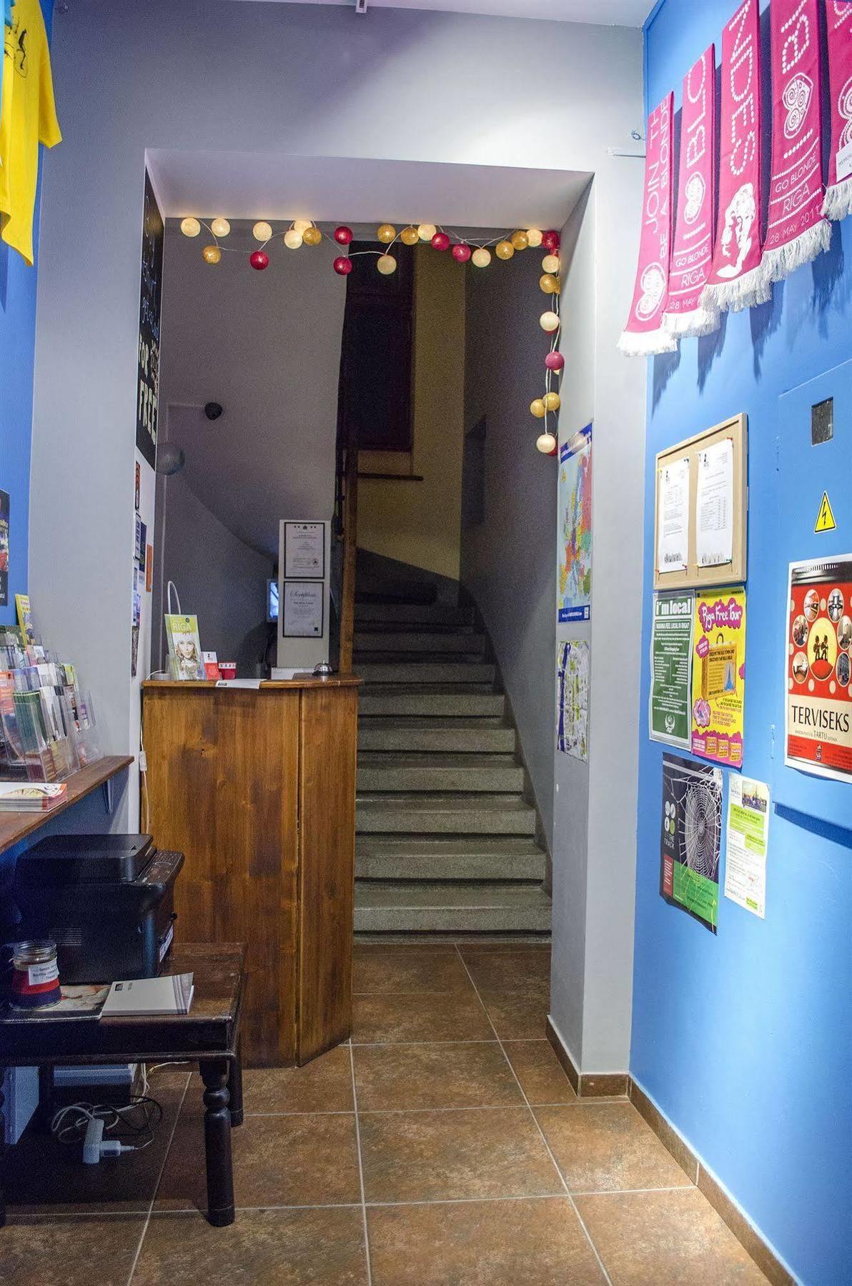 Red Nose Hostel With Self-Check In Riga Exterior foto